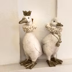 Anka charmig dekoration - två olika