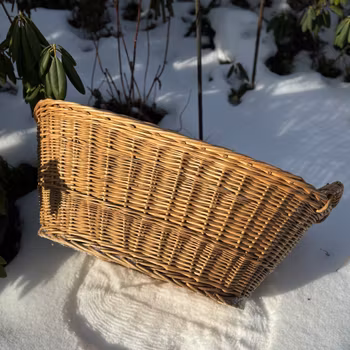 Mangelkorg i rotting - väldigt fint bevarad - Vintage