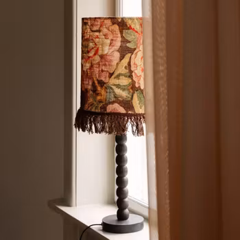 Lampskärm cylinder med fransar - Olsson Jensen