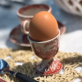 Äggkopp inspirerad av 1700-talets Frankrike och Toile de Jouy, Olsson Jensen