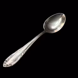 Skedar sk kaffeskedar CG Hallberg nysilver 18st - Vintage