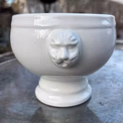 Soppskålar Pillivuyt med klassiskt lejonhuvud, 6st - Vintage