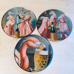 Underlägg Coasters med glada figurer & färger - Filipiniana