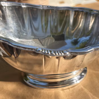 Såssnipa CG Hallberg prima nysilver - vintage