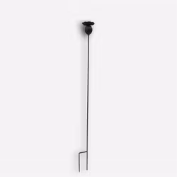 Dekoration Vallmoknopp i gjutjärn ny större knopp - 110cm - Eldgarden