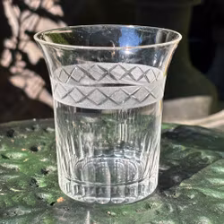 Glas selterglas Solliden Orrefors - Vintage
