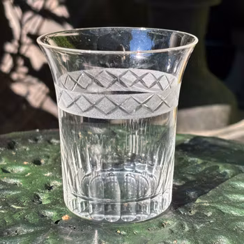 Glas selterglas Solliden Orrefors - Vintage