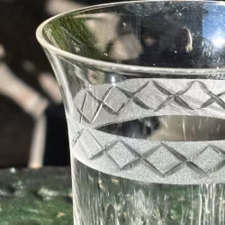 Glas selterglas Solliden Orrefors - Vintage