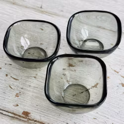 Skål Fuga från Orrefors 3st - Vintage