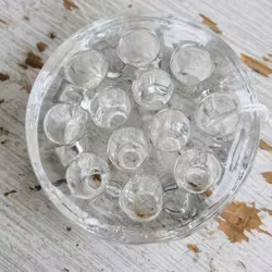 Blomsterfakir i glas - Vintage