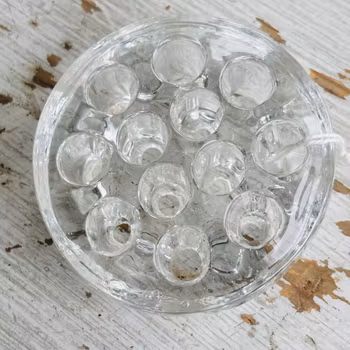 Blomsterfakir i glas - Vintage