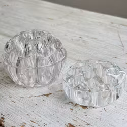 Blomsterfakir i glas - Vintage