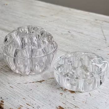 Blomsterfakir i glas - Vintage