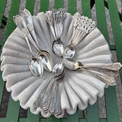 Skedar Teskedar Kaffeskedar Moccaskedar - flera olika - Vintage