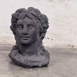 Skulptur huvud Gabriel i lera - Frejas boning