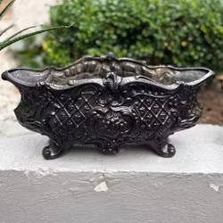 Kruka Jardiniere i gjutjärn - två storlekar - vintage
