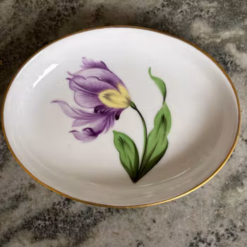 Fat Kitty från Herends - litet och exklusivt i keramik - Vintage