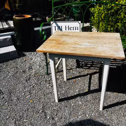 Bord mindre enkelt med patina - Vintage
