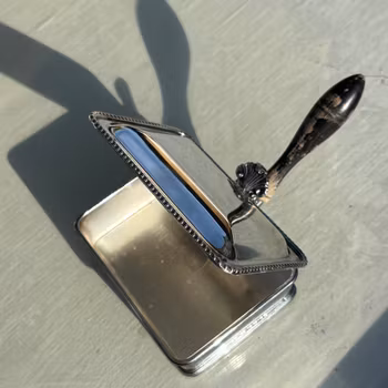 Smulask ”Silent Butler” i nysilver - Vintage