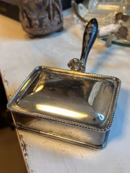 Smulask ”Silent Butler” i nysilver - Vintage