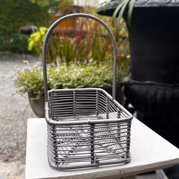 Korg i luffarslöjd - Vintage