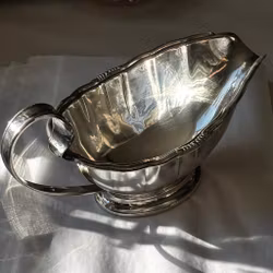 Såssnipa med fina detaljer nysilver - Vintage