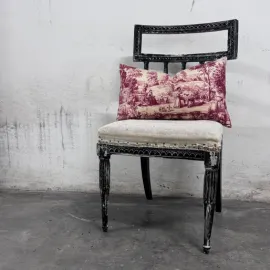 Kuddfodral Jouy de toile Country - Frejas boning