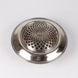 Blomsterfakir Antik bordsuppsats för blommor i nysilver - Oxford 1900-tal - Vintage