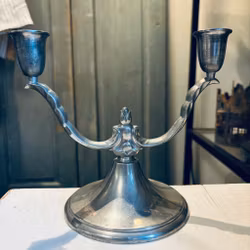 Ljusstakar – GAB i svenskt tenn - 2st – Vintage