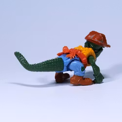 Teenage Mutant Ninja Turtles Leatherhead - Playmates Toys 1989