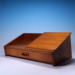 Telefonbord i Teak - Ståtlig Väggförvaring