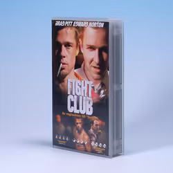 Fight Club VHS - Svensk Filmindustri 2001 (Prod år 1999)