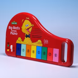 Sesame Street Big Bird's Portable Piano - Sight n' Sound 1990