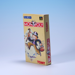 Tomy Monopoly モノポリー - Nintendo Super Famicom - 1993 CIB