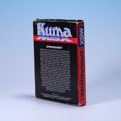 Kuma Spread Sheet - CIB - MSX - 1985
