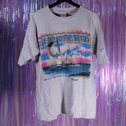 T-Shirt - Florida Breakaway Inc. - Båtsurfing i Neon - Premier Sportswear U.S.A. - L