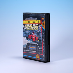 Ferrari Grand Prix Challenge - Sega Mega Drive - 1992 - EX RENTAL