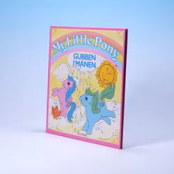 My Little Pony Gubben I Månen - Richters - Hardcover 1986