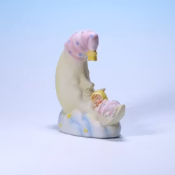 Porslinsdekoration Little Nemo & Celestial Moon - LVC 1984 Japan