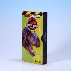 Behind the Scenes of Jurassic Park The Lost World VHS - Philips Promo 1997 - Sleeve