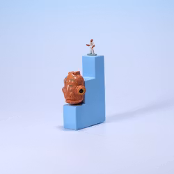 Micro Machines Mini Figure Head Admiral Ackbar - Galoob 1996 - KOMPLETT