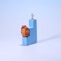 Micro Machines Mini Figure Head Admiral Ackbar - Galoob 1996 - KOMPLETT