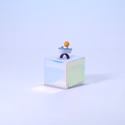 Polly Pocket Polly's Speedboat Ring - Mattel/Blue Bird 1989 - KOMPLETT