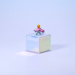 Polly Pocket Polly's Sports Car Ring - Mattel/Blue Bird 1989 - KOMPLETT