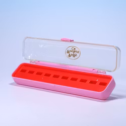 Polly Pocket Ring Collecting Case - Mattel/Blue Bird 1989