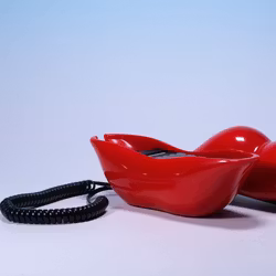 Telefon Hot Lips Röd - TeleMania - Ikonisk & Vintage