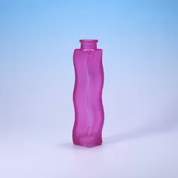 Vas IKEA SKÄMT Hot Pink - Vågig Y2K-vas