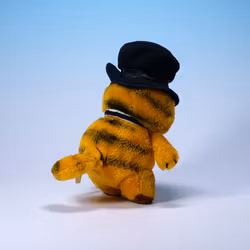 Garfield Katten Gustaf Med Hatt, Frack & Ros Mjukis - United Feature Syndicate 1981