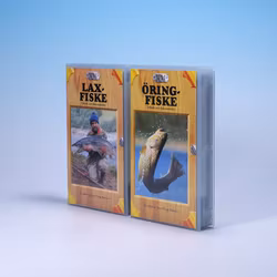 DOUBLE FEATURE: JPH Laxfiske & JPH Öringfiske VHS BUNDLE - VIP Media Förlag 90-tal