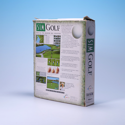 Sim Golf - Med Golfboll - PC Big Box - Maxis 1996 - KOMPLETT